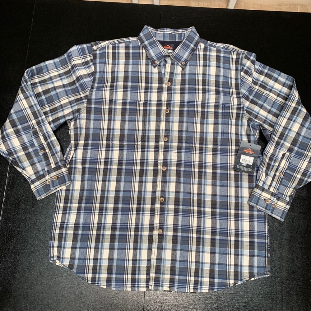 Ridgecut Toughwear Button Down Shirt Men’s Sz XLT